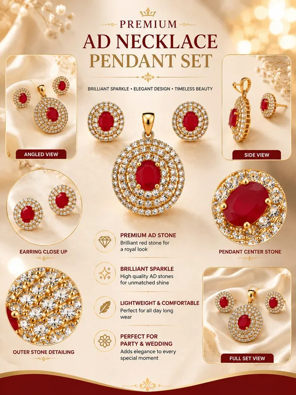 Red_AD_Stone_Gold_Plated_Pendant_&_Earrings_Set
