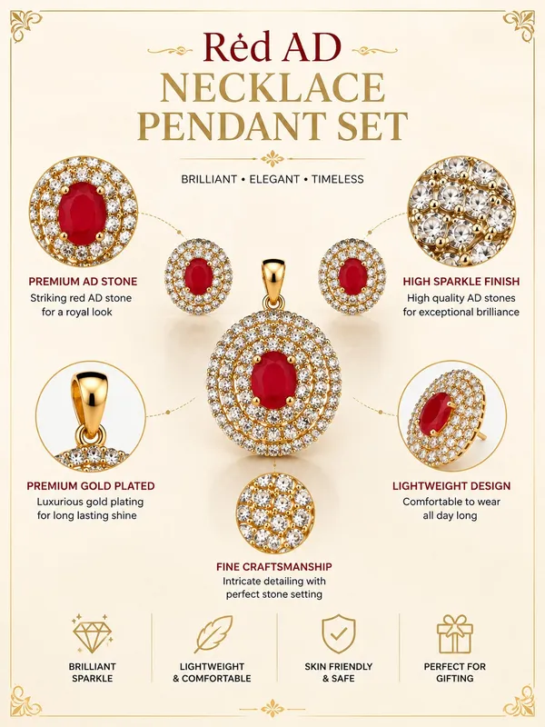Red_AD_Stone_Gold_Plated_Pendant_&_Earrings_Set