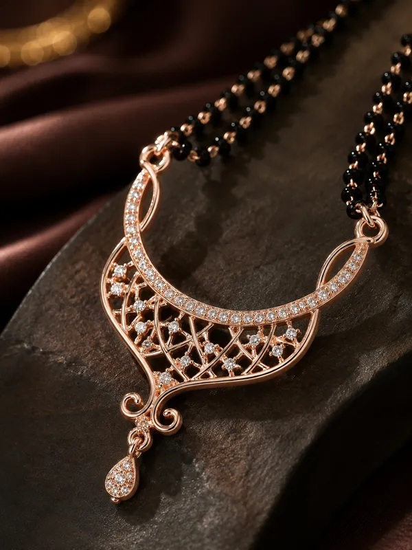 Rose_Gold_Plated_30_Inch_Double_Line_Black_Beaded_Chain_with_AD_Locket_for_Women
