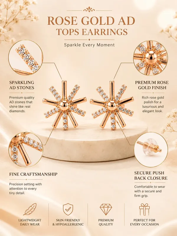 Rose_Gold_Plated_AD_Stone_Starburst_Tops_Earrings_for_Women