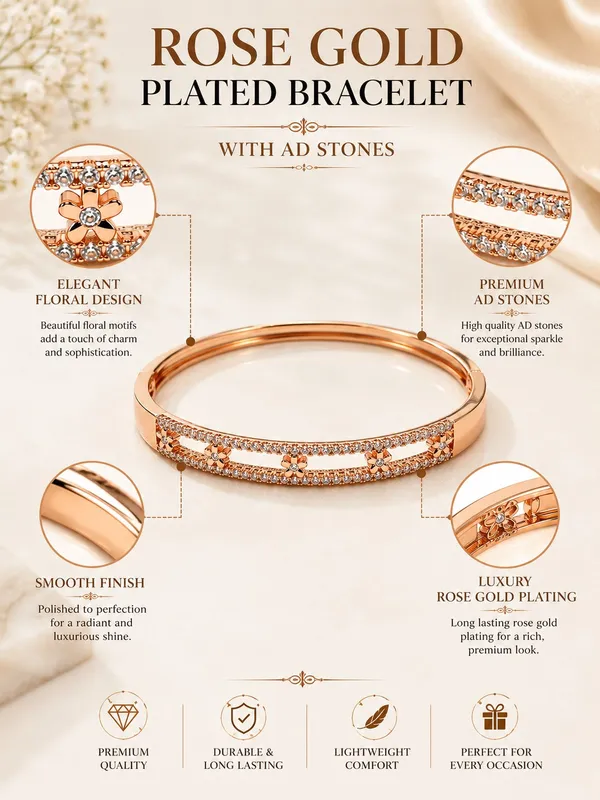 Rose_Gold_Plated_Bracelet_with_AD_Stones_&_Micro_Bead_Detailing_–_Free_SIZE