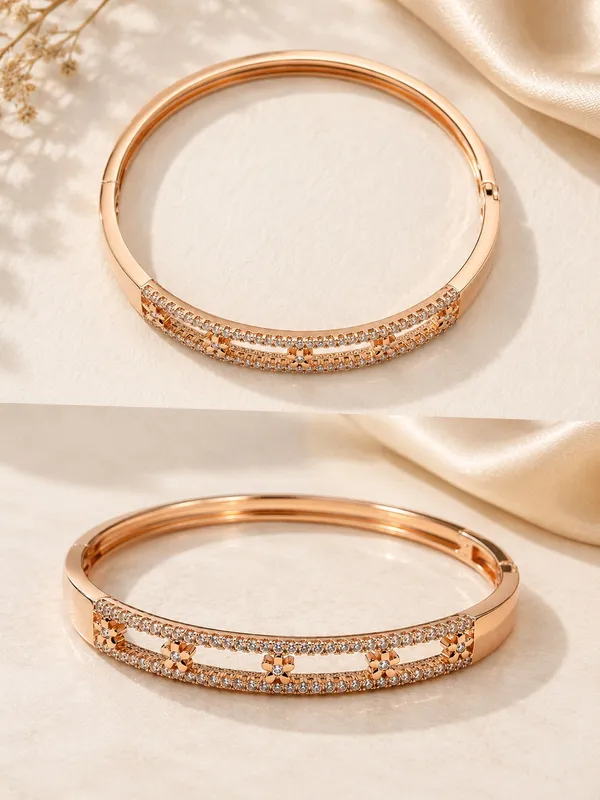 Rose_Gold_Plated_Bracelet_with_AD_Stones_&_Micro_Bead_Detailing_–_Free_SIZE