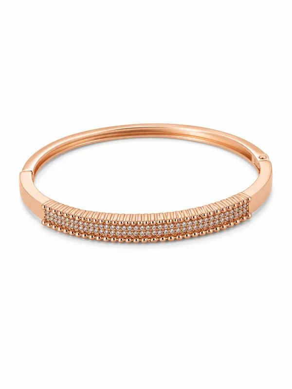 Rose_Gold_Plated_Bracelet_with_AD_Stones_&_Micro_Bead_Detailing_–_Free_Size