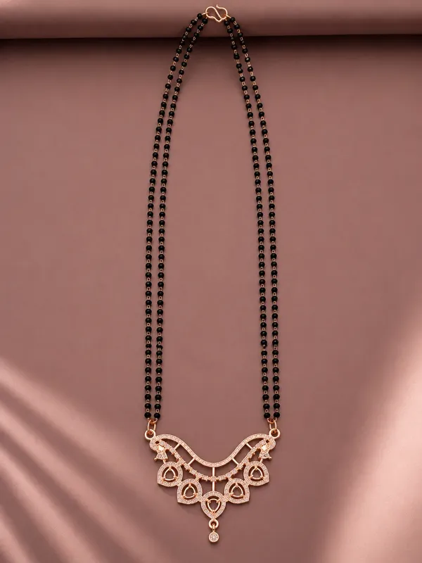 Rose_Gold_Plated_Double_Line_Black_Beaded_Chain_with_AD_Locket,_30_Inch_Mangalsutra_Necklace_for_Women