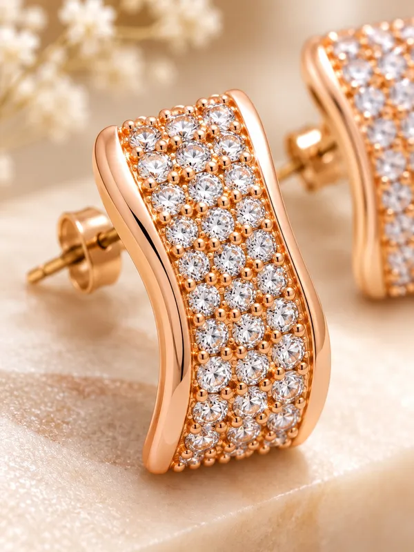 Rose_Gold_Plated_Tops_Earrings_With_AD