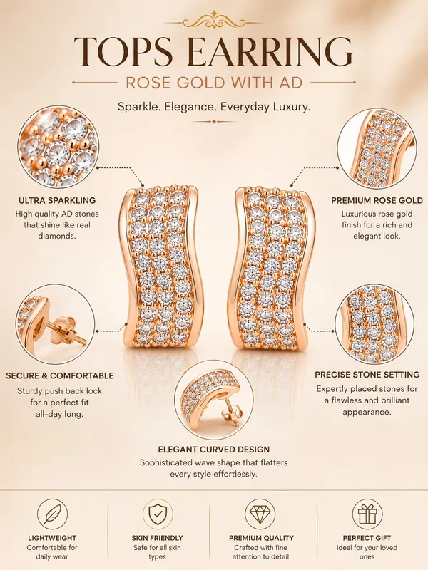Rose_Gold_Plated_Tops_Earrings_With_AD