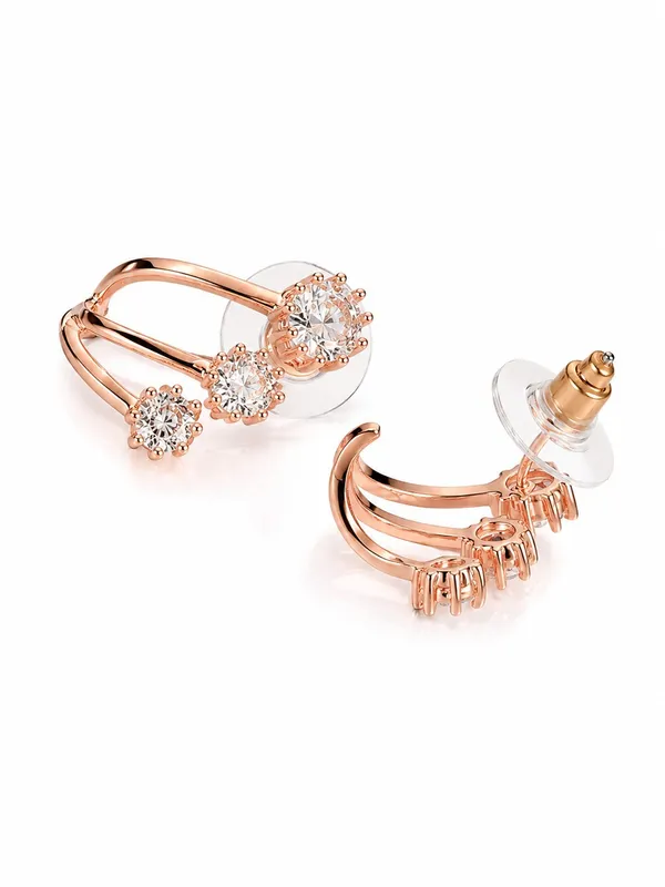 Rose_Gold_Triple_Bloom_AD_Stud_Earrings