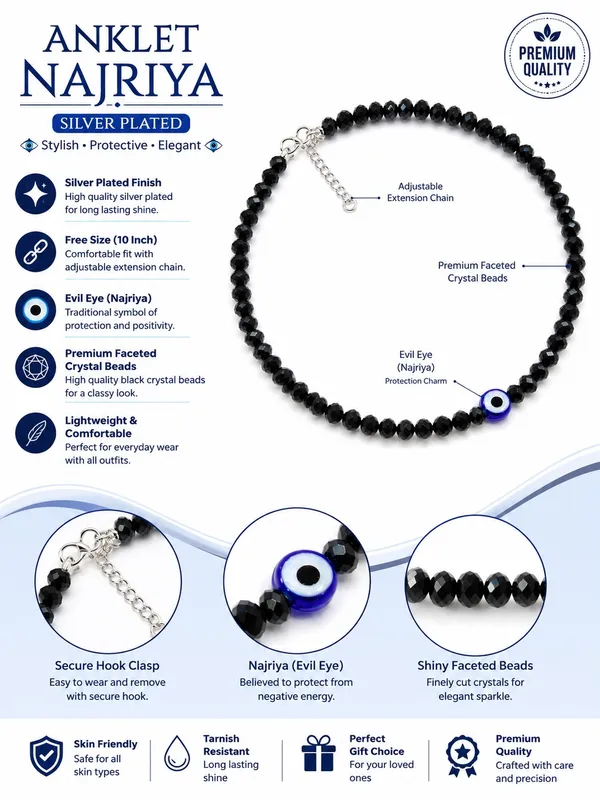 Silver_Plated_Black_Crystal_Beaded_Evil_Eye_Anklet_for_Women_-_10_Inch_Adjustable_Najriya_Anklet