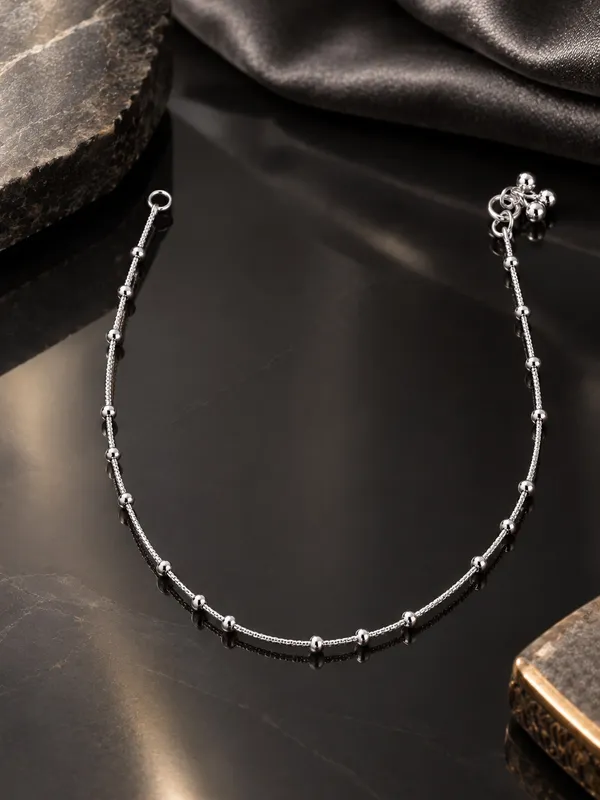 Silver_Plated_Pearl_Payal_/_Anklet_–_10_Inch