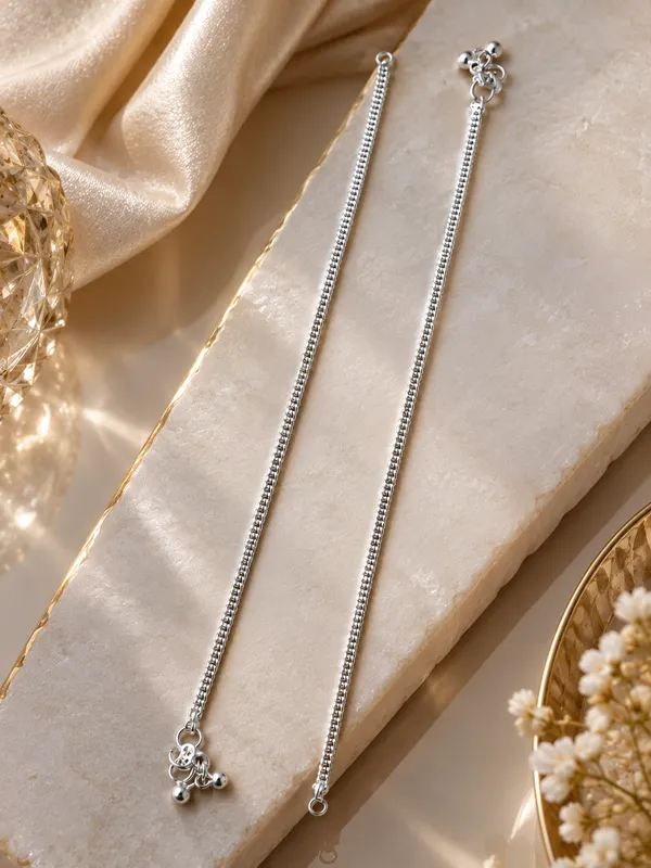 Silver_Plated_Pearl_Payal_/_Anklet_–_10_Inch