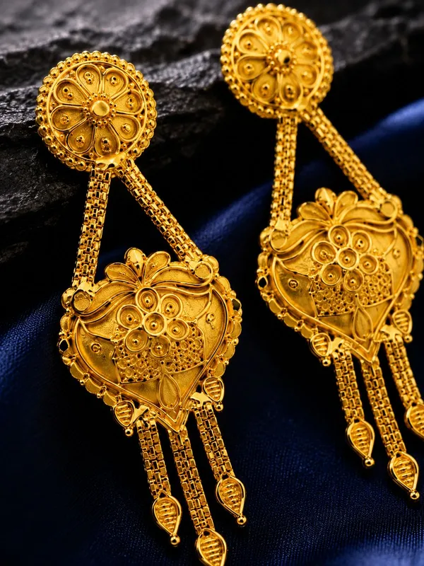 Traditional_Floral_Gold-Plated_Drop_Earrings