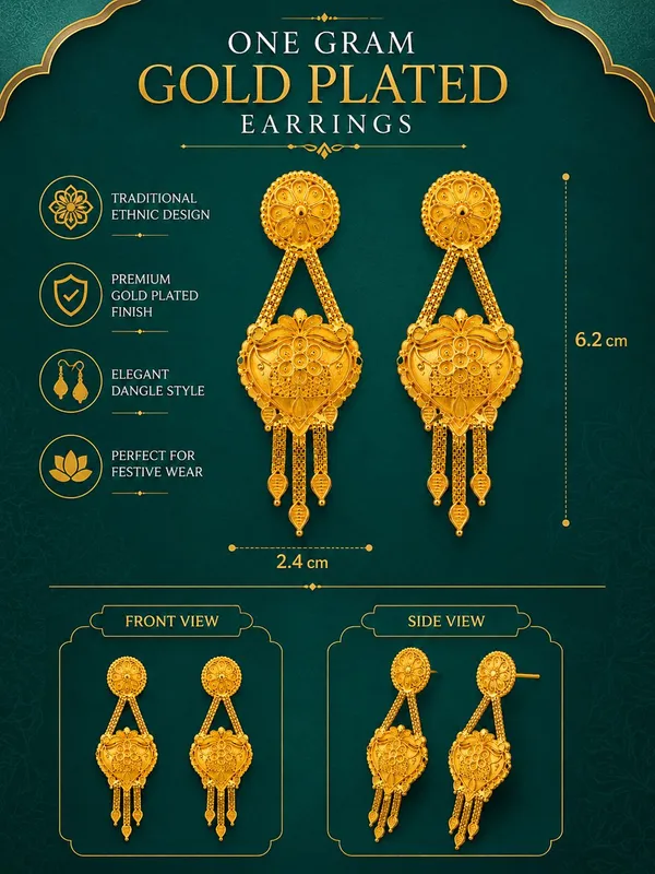 Traditional_Floral_Gold-Plated_Drop_Earrings