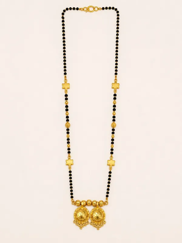 Traditional_Gold_Plated_18_Inch_Black_Beaded_Mangalsutra_with__Locket_for_Women