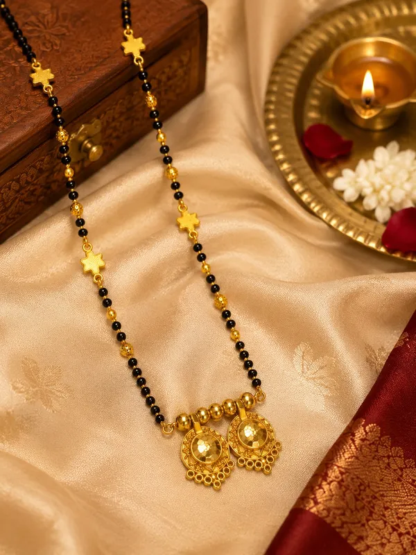 Traditional_Gold_Plated_18_Inch_Black_Beaded_Mangalsutra_with__Locket_for_Women