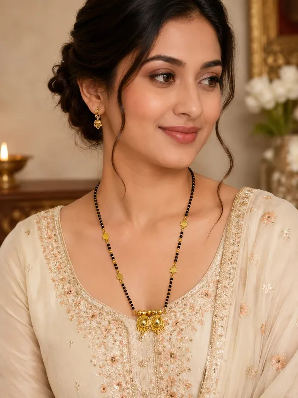 Traditional_Gold_Plated_18_Inch_Black_Beaded_Mangalsutra_with__Locket_for_Women