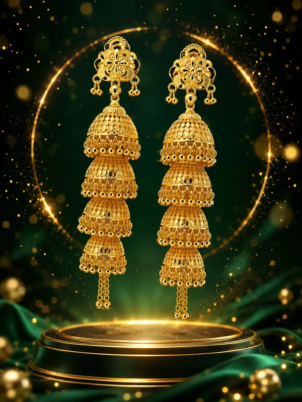Traditional_Multi-Layer_Gold_Plated_Jhumka_Earrings