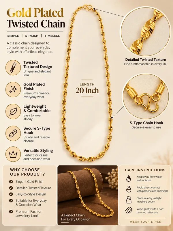 Women_20_Inch_Gold_Plated_Slim_Chain_with_Rectangular_Accent_Details