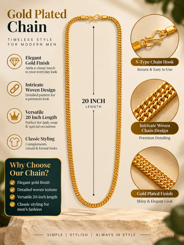 Women_Gold_Plated_Beaded_Chain_Necklace_–_20_Inch,_Minimal_Round_Bead_Design