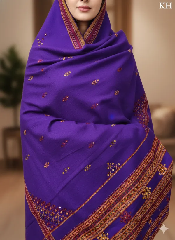Winter_Special_Bhujodi_Hand_Weaving_Kutchi_KH_Patang_Corner_Shawl_for_women_Purpal
