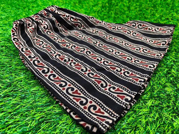 summer_special_pure_cotton_original_Ajarakh_Hand_Block_Printed_Shorts_for_women__KH_Ajarakh_shorts_black_12/free_sizs_/suitable_up_to_xl_/full_stitched_/original_Ajarakh_Hand_block_printed_material/