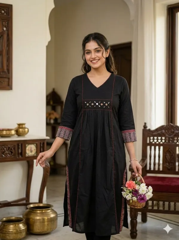 PREMIUM_COTTON_FROCK_STYLE_DESIGNER_KURTI_By_KH_PREMIUM_CLOTHING_BRAND