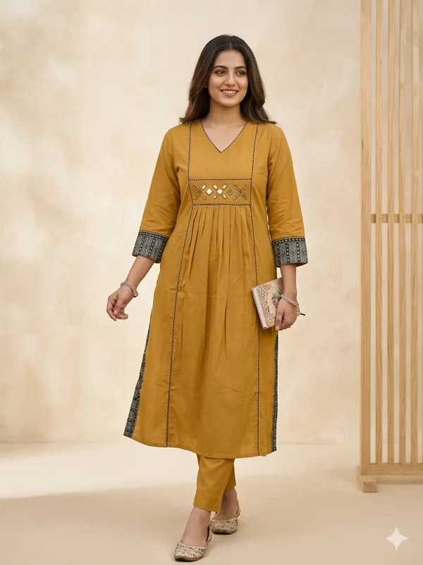 PREMIUM_COTTON_FROCK_STYLE_DESIGNER_KURTI_By_KH_PREMIUM_CLOTHING_BRAND