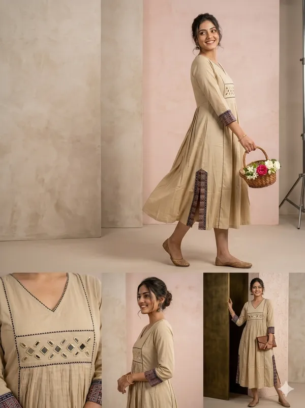 PREMIUM_COTTON_FROCK_STYLE_DESIGNER_KURTI_By_KH_PREMIUM_CLOTHING_BRAND