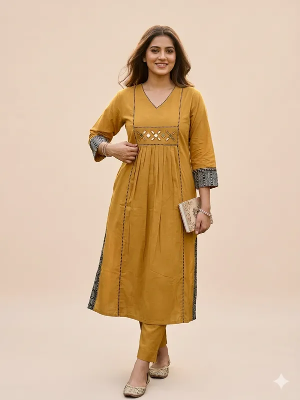 PREMIUM_COTTON_FROCK_STYLE_DESIGNER_KURTI_By_KH_PREMIUM_CLOTHING_BRAND