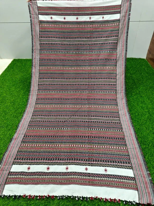 Winter_Special_Bhujodi_Hand_Weaving_Kutchi_KH_Full_Colour_Shawl_for_women_White