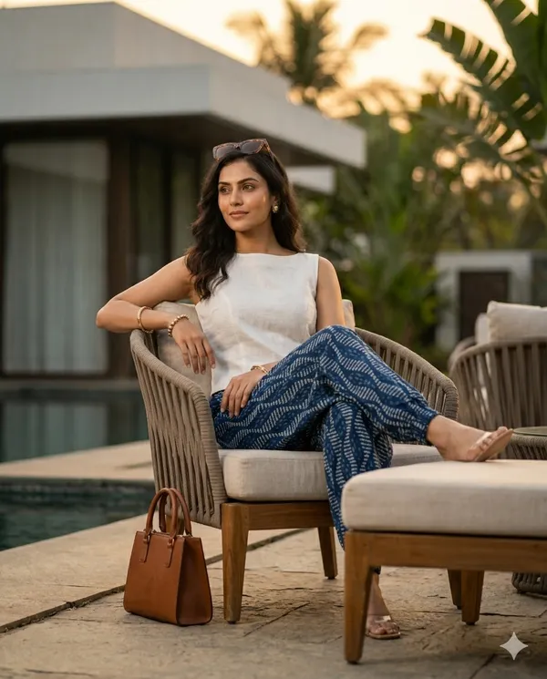 Summer_Special_Pure_Cotton_Original_IndiGo_Hand_Block_Printed_Harem_Pant_for_women_KH_IndiGo_Harem_11|_free_size|Suitable_upto_Xl|_full_Stitched|original_IndiGo_Hand_block_printed|