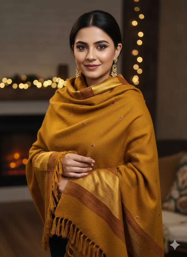 Winter_Special_Bhujodi_Hand_Weaving_Kutchi_By_KH_Jaripatta_Shawl_for_women_Mustard