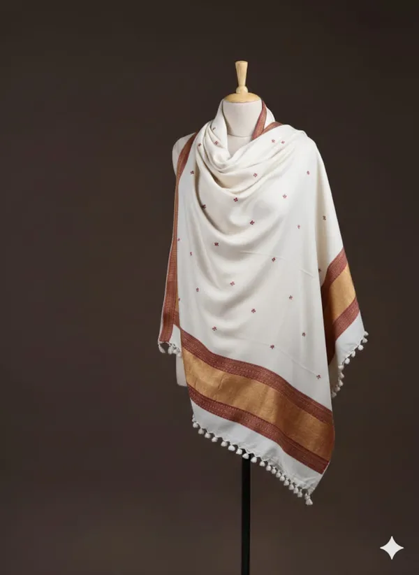Winter_Special_Bhujodi_Hand_Weaving_Kutchi_By_KH_Jaripatta_Shawl_for_women_White