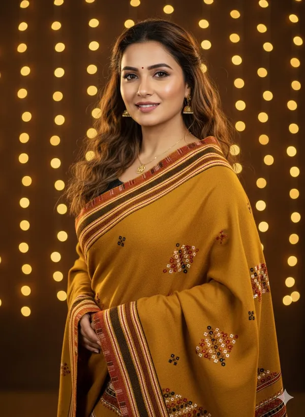 Winter_Special_Bhujodi_Hand_Weaving_Kutchi_KH_Patang_Corner_Shawl_for_women_Mustard