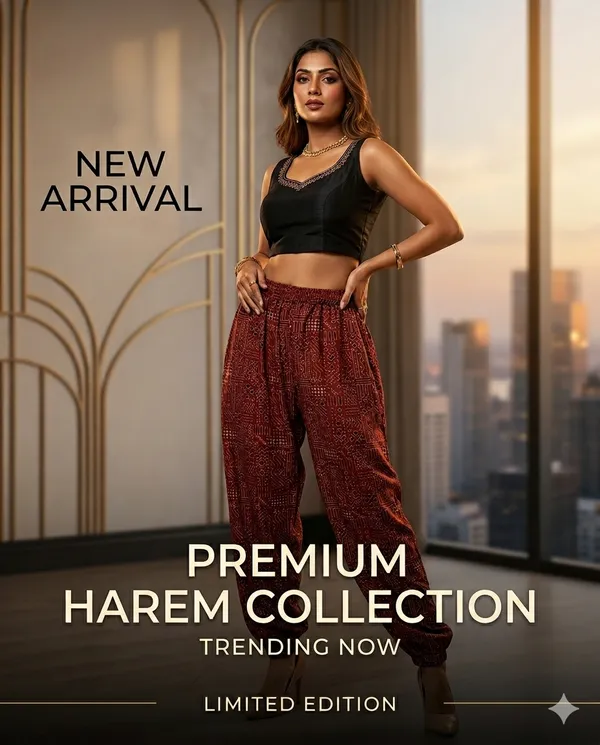 Summer_Special_Pure_Cotton_Original_Ajrakh_Hand_Block_Printed_Harem_Pant_for_women_KH_Ajrakh_Harem_Maroon_05_|_free_size_|Suitable_upto_Xl_|_full_Stitched_|_Original_Ajrakh_Hand_block_printed|