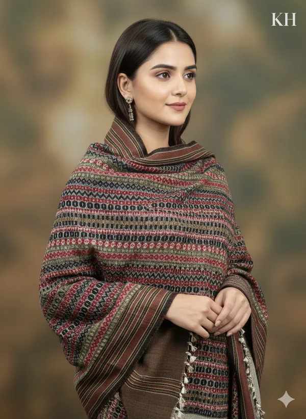 Winter_Special_Bhujodi_Hand_Weaving_Kutchi_KH_Full_Colour_Shawl_for_women_Black