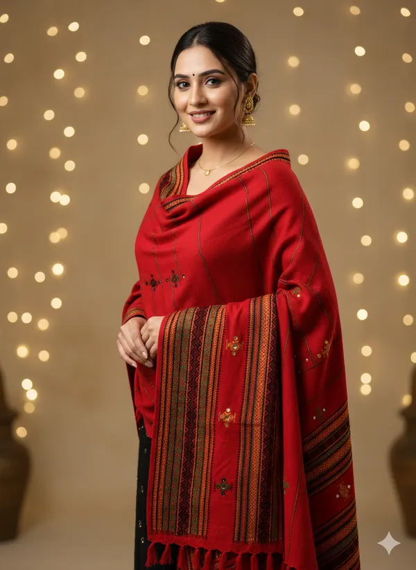 Winter_Special_Bhujodi_Hand_Weaving_Kutchi_KH_Bhujodi_Shawl_for_women_Red