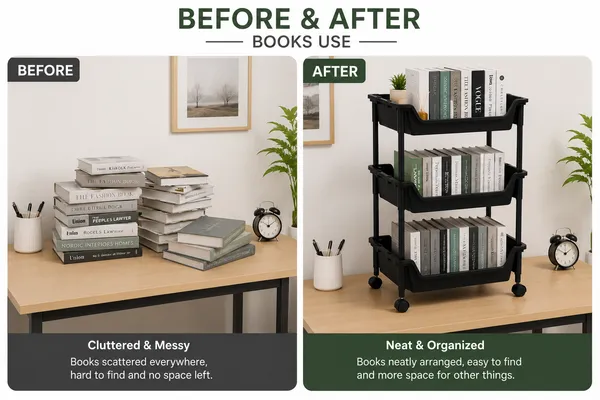 3Tier_Multipurpose_Storage_Trolley_with_Wheels_Black_Heavy_Duty_Rack_for_Office
