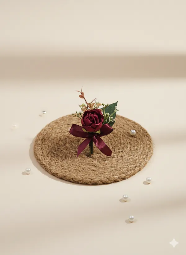 Burgundy_Metal_Lapel_Pin_For_Gifting