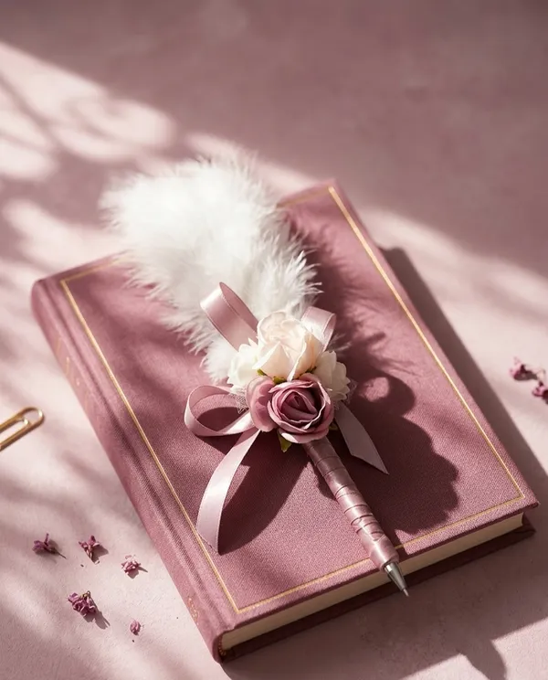 Pink_Pen_For_Wedding_and_Gifting