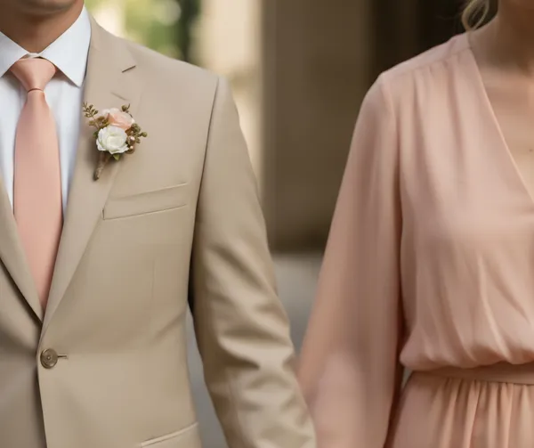Pink_And_White_Fabric_And_Artificial_Flowers_Boutonniere_For_Gifting