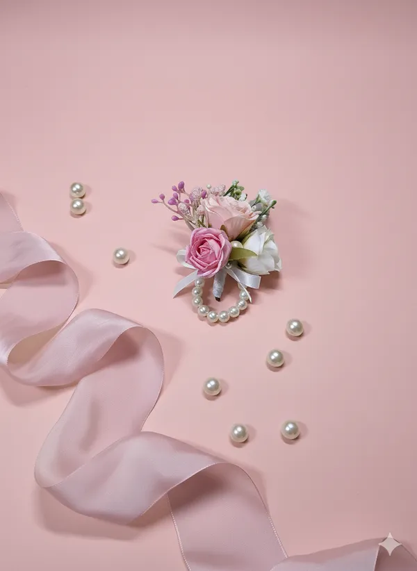 Pink_Artificial_Flowers_Boutonniere_For_wedding_and_Gifting