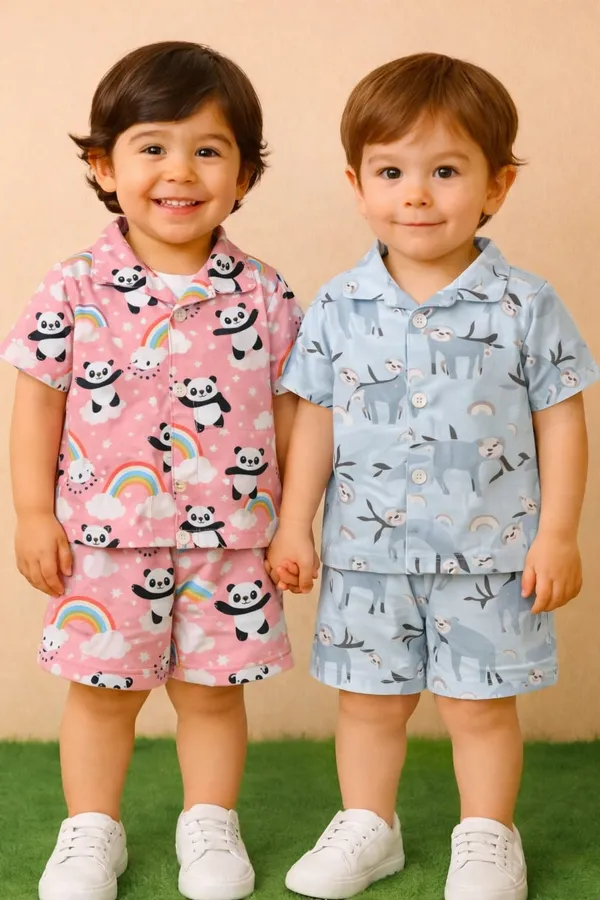 Pack_Of_2_Pink_And_Gray_Summer_Special_Cotton_Code_Set_–_Combo_Pack_With_Free_For_Kids