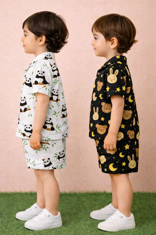 Pack_of_2_White_And_Black_Summer_Wear_Cotton_Code_Set_–_Buy_1_Get_1_Combo_For_Kids