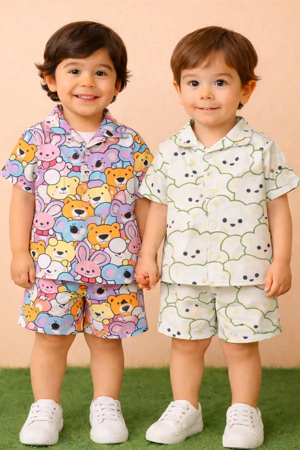 Pack_Of_2_Sky_White_And_Multicolor_Fashion_Printed_Co-Ord_Set_For_Kids