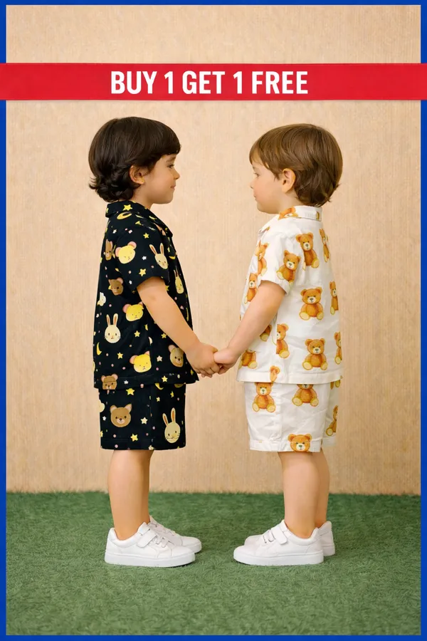 Pack_Of_2_White_And_Black_Brother_Combo_Matching_Co-Ord_Set_–_Free_Offer_Inside_For_Kids