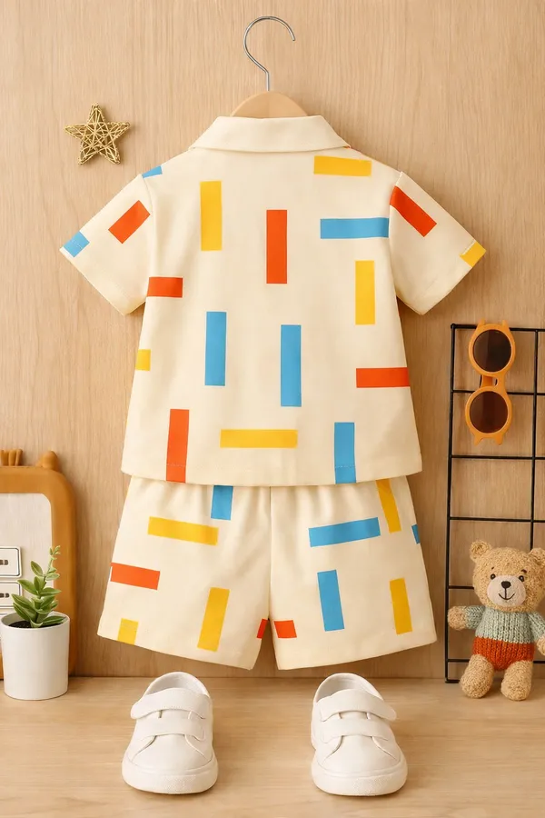 Cream_Cotton_Printed_Daily_Wear_Co-Ord_Set_For_Kids