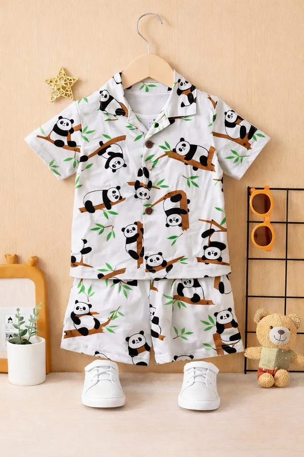 White_Modern_Casual_Wear_Co-Ord_Code_Set_For_Kids
