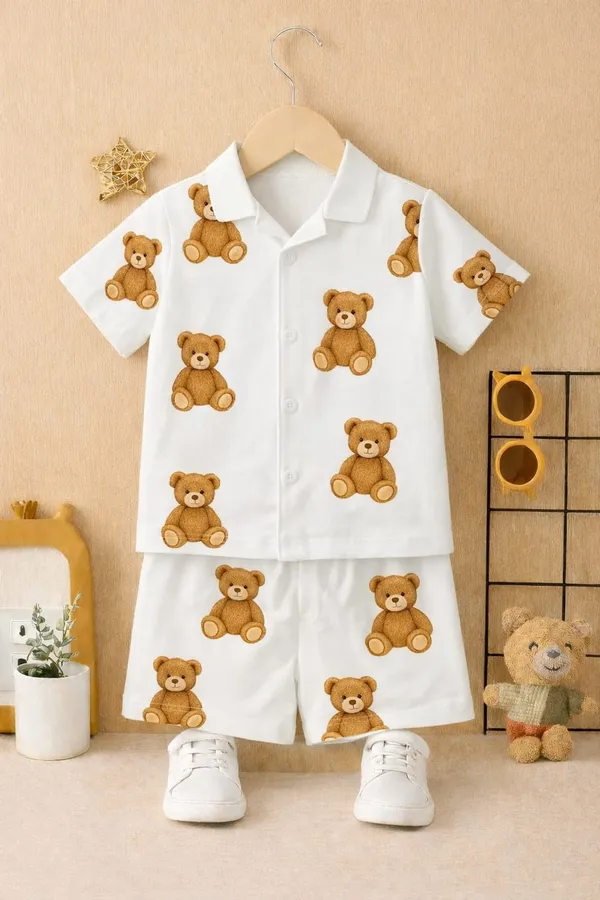 White_Premium_Cotton_Co-Ord_Set_–_Soft_And_Comfortable_For_Kids