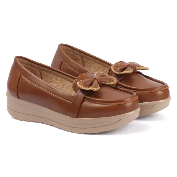 Womens_Bow_Detail_Comfort_Loafers_Stylish_Slip-On_Casual_Shoes