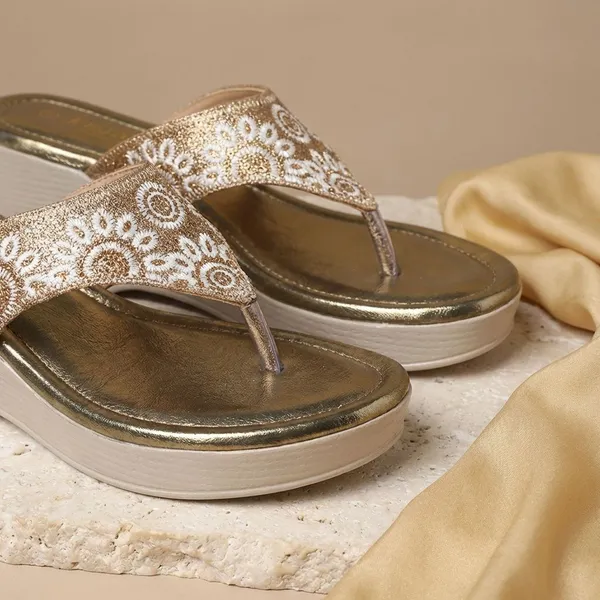 Copper_Elegant_Embroidered_Wedge_Sandals_With_Comfortable_Sole_And_Stylish_Ethnic_Design